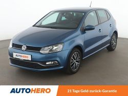 Blau Gebraucht 2016 VW Polo Allstar Kleinwagen | 10.450 € (Etwas zu teuer)