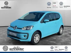 Blau Gebraucht 2022 VW up! move up! Kleinwagen | 12.980 € (Etwas zu teuer)
