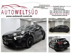 Kosmosschwarz Gebraucht 2019 Mercedes A220 AMG Limousine | 24.900 € (Etwas zu teuer)