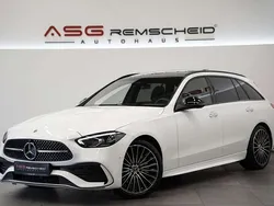 Polarweiss unilack Gebraucht 2024 Mercedes C300 AMG line Kombi | 53.900 € (Teuer)