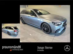 Grau Gebraucht 2024 Mercedes E220 AMG Limousine | 51.900 € (Teuer)