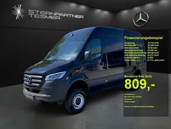 Obsidianschwarz metallic Gebraucht 2024 Mercedes Sprinter Van | 72.590 € (Etwas zu teuer)