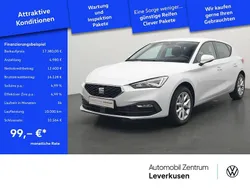 Weiss / nevada weiss (metallic) Gebraucht 2022 Seat Leon Style Limousine | 17.380 € (Fairer Preis)