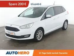 Weiß Gebraucht 2019 Ford Grand C-Max Cool & Connect Van / Kleinbus | 15.050 € (Etwas zu teuer)