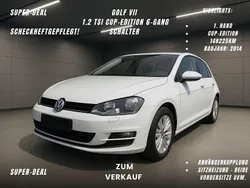 Weiß Gebraucht 2014 VW Golf VII Edition Limousine | 8.790 € (Fairer Preis)