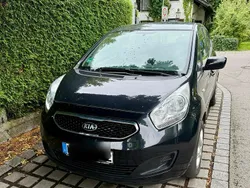 Schwarz Gebraucht 2014 Kia Venga Kleinwagen | 3.100 €