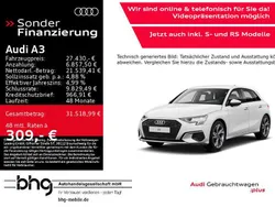 Ibisweiß Gebraucht 2023 Audi A3 Ambiente Limousine | 27.430 € (Etwas zu teuer)
