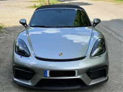 Silber Gebraucht 2020 Porsche Boxster Spyder Cabrio | 97.900 € (Superpreis)
