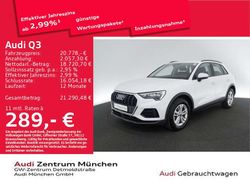 Gletscherweiß metallic Gebraucht 2021 Audi Q3 Design SUV | 31.669 €