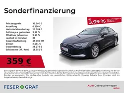 Mythosschwarz metallic Gebraucht 2024 Audi A3 Ambiente Limousine | 31.480 € (Fairer Preis)