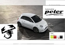 Weiß (antidote white) Neu 2025 Abarth 500e Kleinwagen | 37.034 €