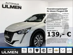 Weiss Gebraucht 2021 Peugeot e-208 Active Kleinwagen | 16.680 € (Fairer Preis)