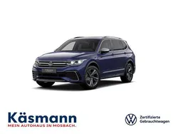 Blau (atlantik blau metallic) Gebraucht 2024 VW Tiguan Allspace R-line SUV | 46.130 € (Fairer Preis)