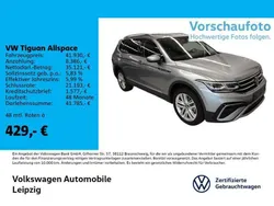 Silber Gebraucht 2024 VW Tiguan Allspace Elegance SUV | 41.930 € (Guter Preis)