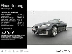 Manhattangrau metallic/verdeck Gebraucht 2021 Audi A5 Cabriolet Advanced Plus Cabrio | 39.890 € (Etwas zu teuer)