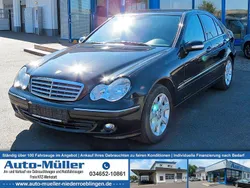 Schwarz Gebraucht 2006 Mercedes C220 Elegance Limousine | 2.990 € (Fairer Preis)