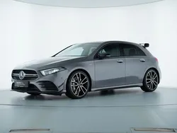 Mountaingrau met. Gebraucht 2022 Mercedes A35 AMG AMG Limousine | 31.889 € (Superpreis)
