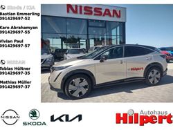 Warm silber / black (metallic) Gebraucht 2022 Nissan Ariya Pack SUV | 39.890 € (Fairer Preis)