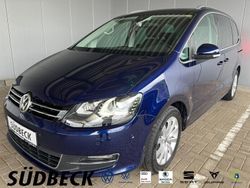 Atlantik blue (blau) Gebraucht 2020 VW Sharan Highline Van / Kleinbus | 30.980 € (Teuer)