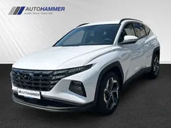Serenity white / min Gebraucht 2024 Hyundai Tucson Prime SUV | 36.650 € (Guter Preis)