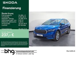 Blau Gebraucht 2023 Skoda Enyaq iV SUV | 31.890 € (Fairer Preis)