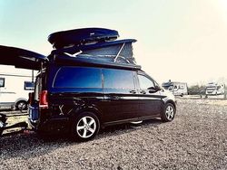 Schwarz Gebraucht 2018 Mercedes V220 Marco Polo Van / Kleinbus | 51.990 € (Etwas zu teuer)