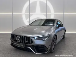 Grau Gebraucht 2021 Mercedes CLA45 AMG AMG Coupé | 52.930 € (Etwas zu teuer)