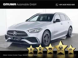 Lack hightechsilber Gebraucht 2024 Mercedes C180 AMG Kombi | 40.430 € (Etwas zu teuer)