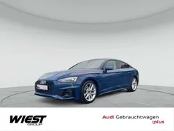 Ascariblau metallic Gebraucht 2024 Audi A5 S-Line Coupé | 38.250 €