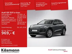 Magnetgrau Gebraucht 2025 Audi Q6 e-tron S-Line SUV | 72.930 € (Guter Preis)