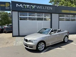 Silber metallic Gebraucht 2008 BMW 118 Cabriolet Sport Line Cabrio | 9.900 € (Fairer Preis)