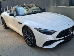 Weiß Gebraucht 2024 Mercedes SL43 AMG Premium Cabrio | 101.999 € (Teuer)