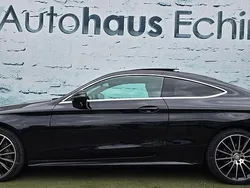 Schwarz Gebraucht 2016 Mercedes C300 AMG line Coupé | 27.950 € (Etwas zu teuer)