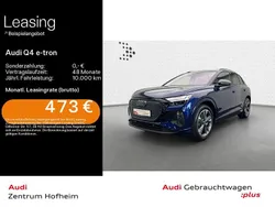 Navarrablau metallic Gebraucht 2025 Audi Q4 e-tron S-Line SUV | 53.990 €