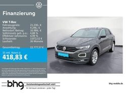 Grau Gebraucht 2019 VW T-Roc Sport SUV | 21.230 € (Fairer Preis)