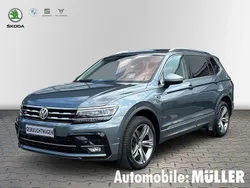 Grau Gebraucht 2021 VW Tiguan Allspace Highline SUV | 33.490 € (Fairer Preis)