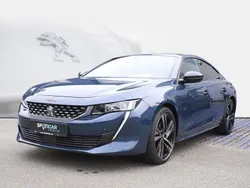 Lackierung blau celebes/typ au Gebraucht 2021 Peugeot 508 GT Limousine | 24.990 € (Fairer Preis)