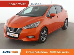Orange Gebraucht 2018 Nissan Micra N-Way Kleinwagen | 10.600 € (Fairer Preis)