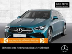 Hyperblau Gebraucht 2024 Mercedes CLA200 AMG Kombi | 34.490 € (Fairer Preis)