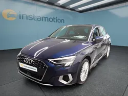 Blau Gebraucht 2022 Audi A3 Sportback e-tron Limousine | 25.599 € (Fairer Preis)