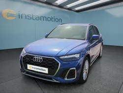 Blau Gebraucht 2021 Audi Q5 S-Line SUV | 34.199 € (Guter Preis)