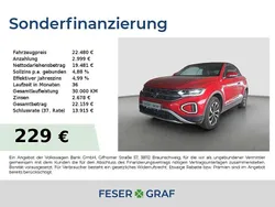 Kings red metallic schwarz Gebraucht 2022 VW T-Roc Cabriolet Style Cabrio | 22.480 € (Fairer Preis)