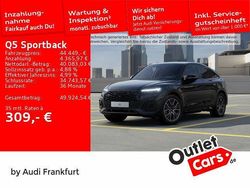 Mythosschwarz metallic Gebraucht 2023 Audi Q5 Sportback Ambiente SUV | 44.449 € (Guter Preis)