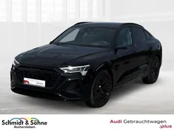 Schwarz metallic Gebraucht 2023 Audi Q8 Sportback e-tron S-Line SUV | 68.850 € (Fairer Preis)