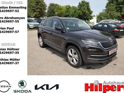 Magneticbraun metallic (metallic) Gebraucht 2018 Skoda Kodiaq Ambition SUV | 27.899 € (Fairer Preis)