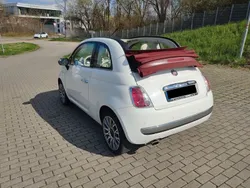 Weiß Gebraucht 2010 Fiat 500C Lounge Cabrio | 4.800 € (Teuer)