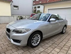 Silber Gebraucht 2017 BMW 218 Advantage Cabrio | 15.200 € (Guter Preis)