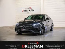 Olivgruen matt Gebraucht 2023 Mercedes C220 AMG line Limousine | 42.520 € (Fairer Preis)