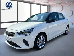 Perlblau Gebraucht 2021 Opel Corsa Elegance Limousine | 11.990 € (Fairer Preis)