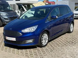 Indicblau metallic Gebraucht 2016 Ford Grand C-Max Titanium Van / Kleinbus | 9.990 € (Fairer Preis)